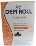 Depi Roll Folhas Prontas Corpo Spa Care 8 Pares